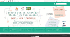 Desktop Screenshot of epnsaintjames.com